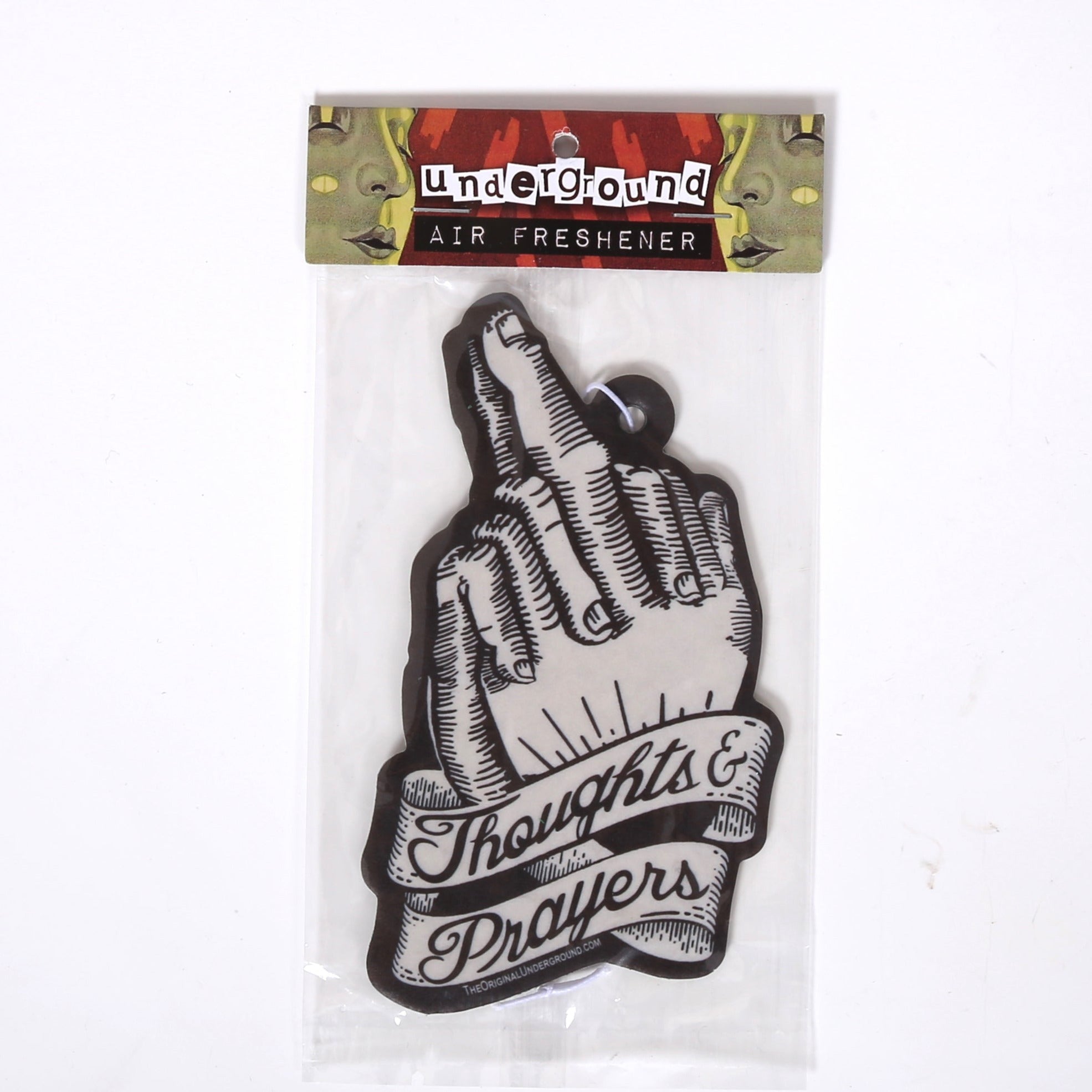 Thoughts and Prayers Car Air Freshener - Long Lasting Fragrance for Vehicles, Home & Office | Perfect for Cars, Trucks, Closets and Small Spaces