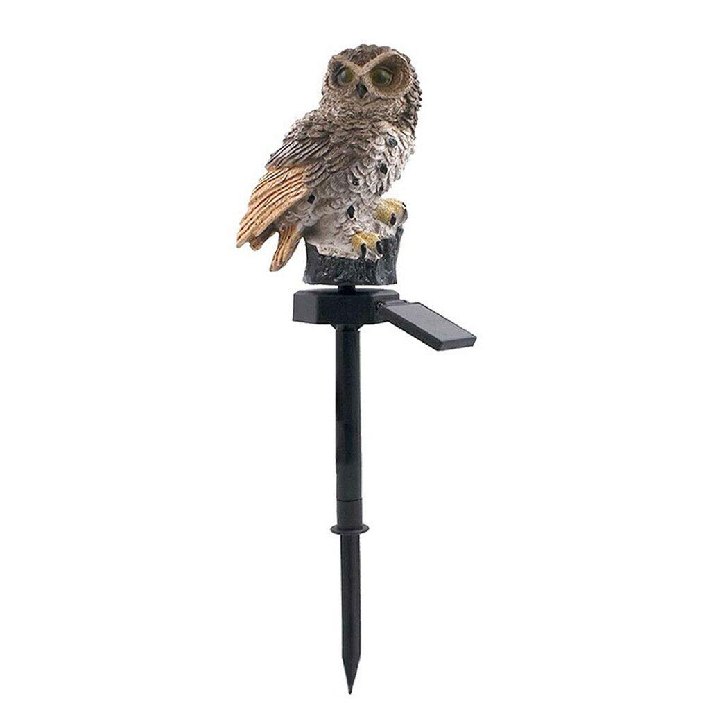 SHENXINCI Solar Owl Garden Lights - Waterproof Outdoor LED Pathway Lights with Stake for Lawn, Yard & Garden Decor | Perfect for Patio, Walkway & Landscape Lighting at Night