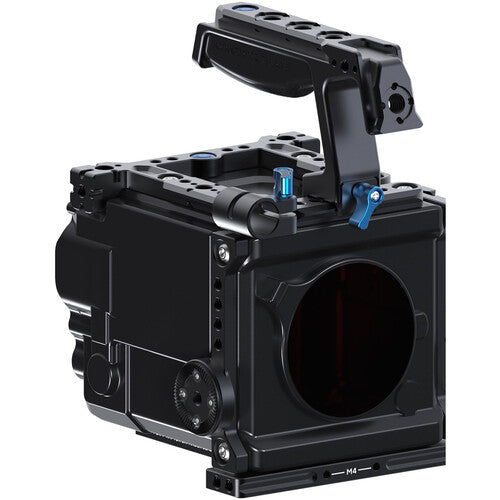 Kondor Blue RED V RAPTOR Camera Cage with Top Handle for RED V-RAPTOR 8K Cinema Camera - Raven Black - Professional Film Rig for Cinematic Shooting & Vlogging
