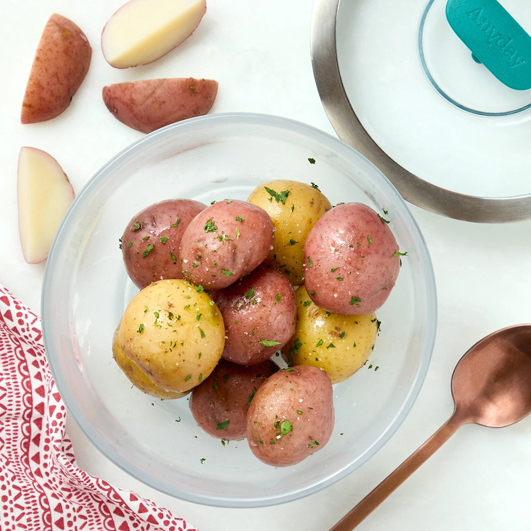 Quick & Easy Microwave Baby Potatoes Recipe - Perfect for Healthy Snacks & Side Dishes | Ideal for Busy Weeknights & Meal Prep