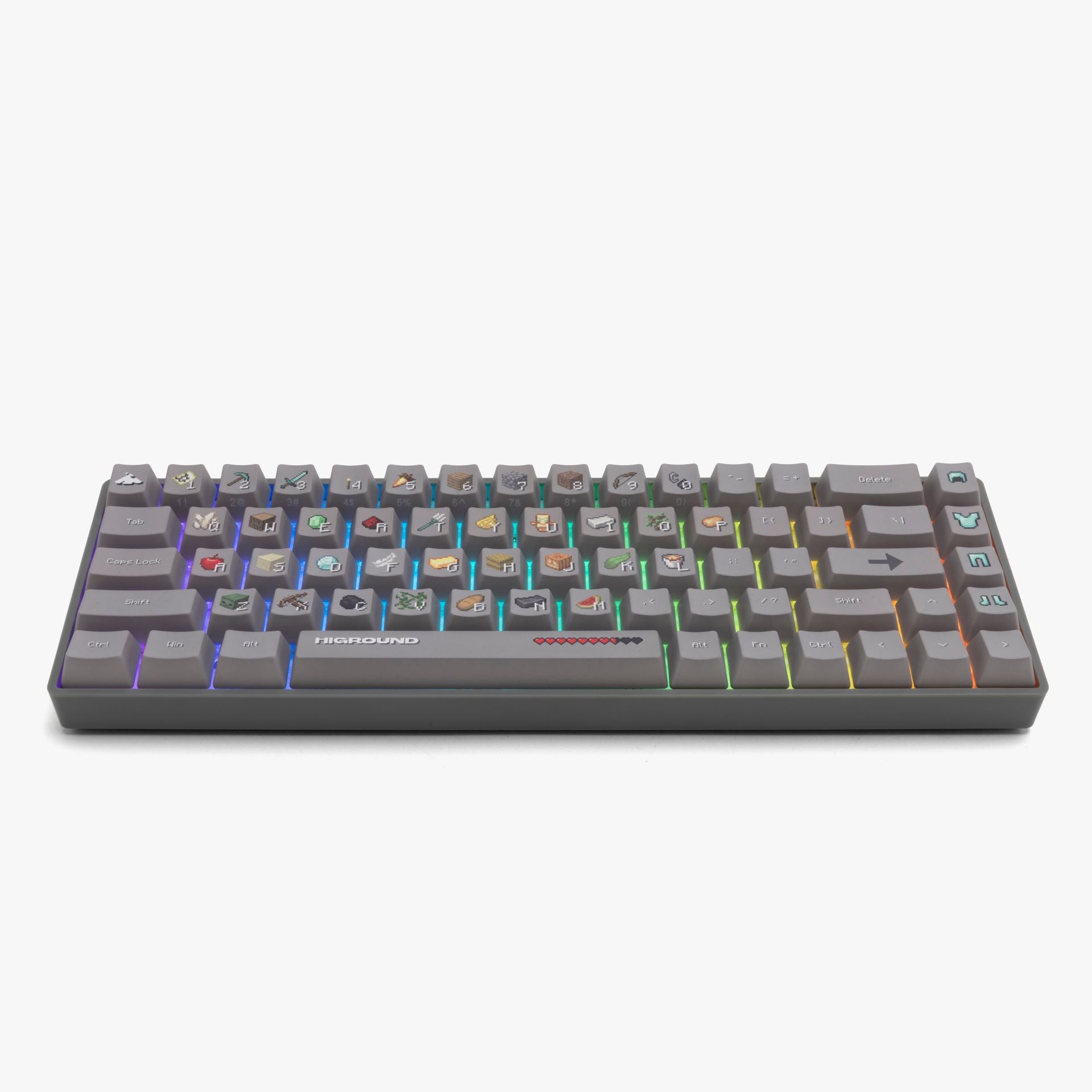 HG x Minecraft Basecamp 65HE Mechanical Gaming Keyboard - Compact 65% Layout for PC Gamers | Perfect for Minecraft Gaming & Typing