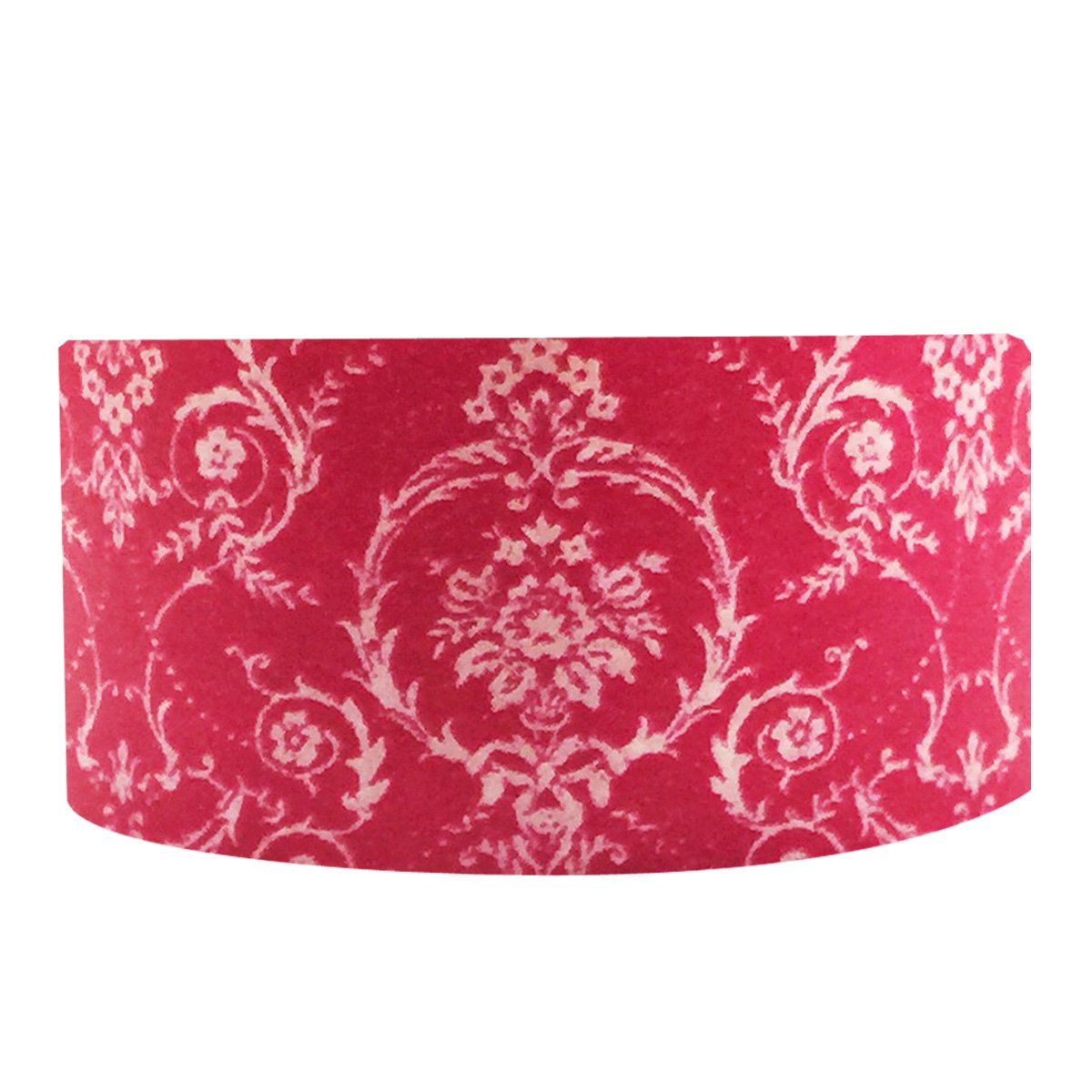 Wrapables Damask Washi Masking Tape - Royal Red Decorative Craft Tape for Scrapbooking, Gift Wrapping, Journaling & DIY Projects