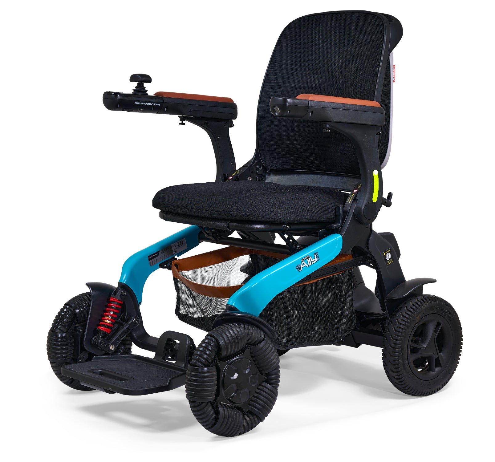 Golden Technologies Ally Pro Smart Power Chair - Electric Mobility Scooter for Seniors & Adults - Indoor/Outdoor Use - Comfortable & Lightweight for Home, Shopping & Travel