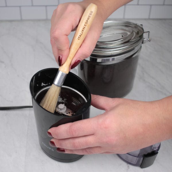RSVP Espresso Utility Brush - Durable Cleaning Brush for Coffee Machines, Espresso Makers & Kitchen Appliances - Perfect for Baristas & Home Use