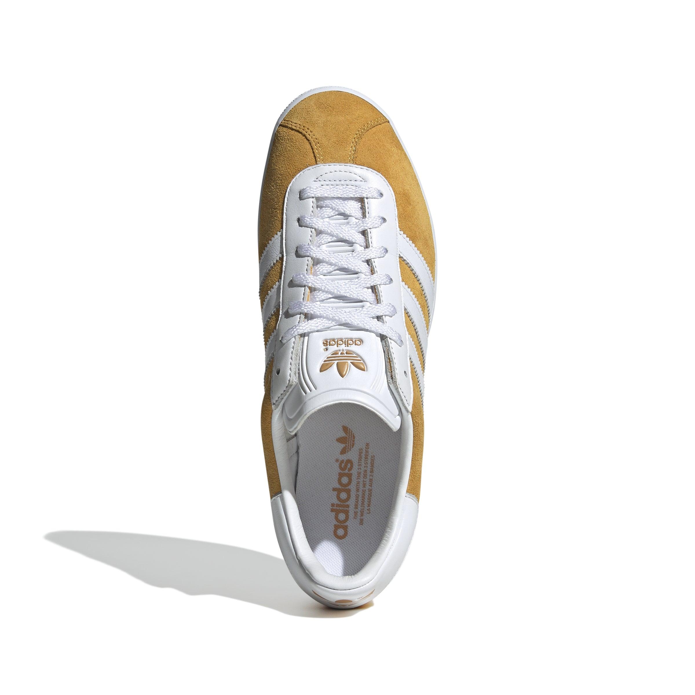 Gazelle 85 'Preloved Yellow' Sneakers - Vintage Adidas Originals for Men & Women - Perfect for Casual Wear, Street Style & Retro Fashion