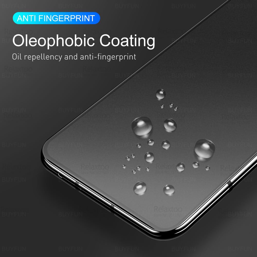 Casodon Matte Finish Screen Protector for iQOO 12 5G - Anti-Glare Bubble Free Film with Self Healing Technology | Full Coverage Easy Installation Kit | Perfect for Gaming, Work & Outdoor Use