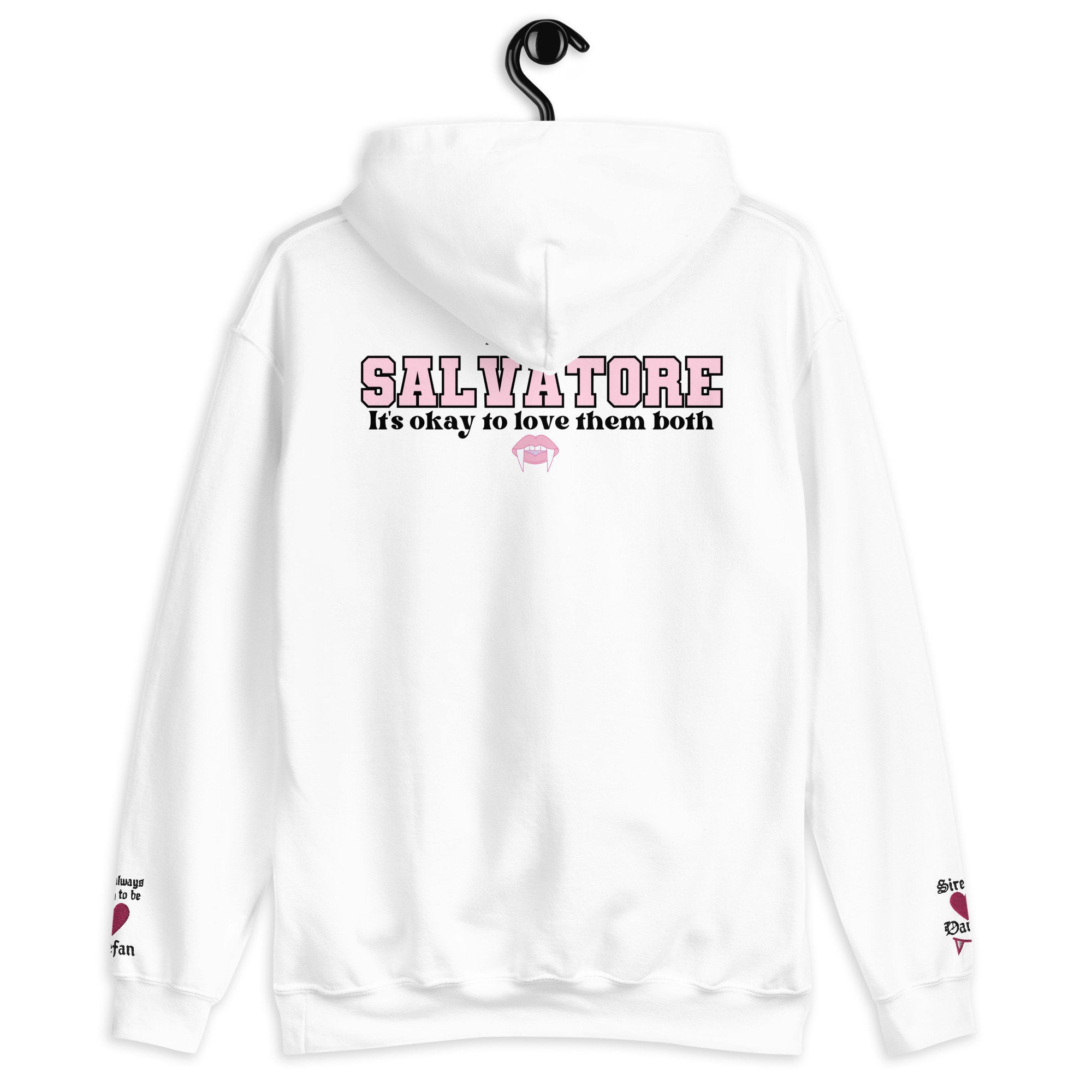 Salvore Hoodie | TVD Sweatshirt | Stefan & Damon Salvatore Merch | Mystic Falls Hoodie | Vampire Diaries Gift | Perfect for Fans & Cosplay