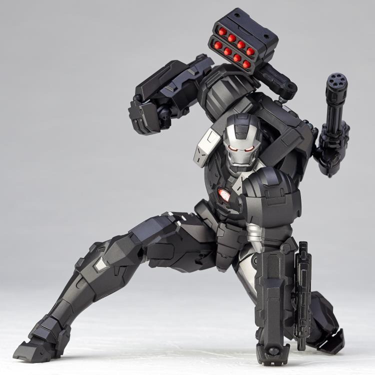 Amazing Yamaguchi Revoltech War Machine No. 016 Action Figure - Highly Articulated Collectible Toy for Marvel Fans | Perfect for Display, Photography & Action Scenes