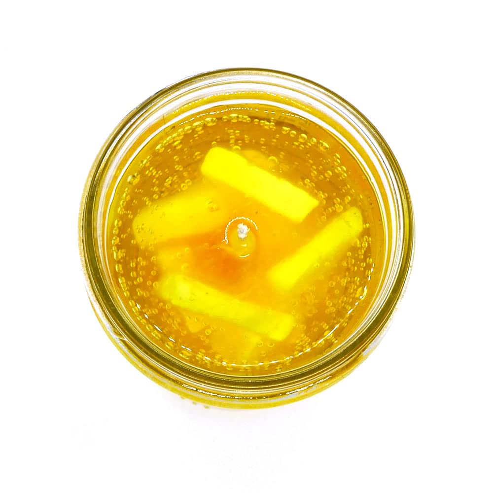 Pineapple Gel Jams™ Scented Candle - Hand Poured in USA - Long Lasting 50+ Hours - Tropical Home Decor & Relaxation Gift for Spa, Bathroom, Bedroom