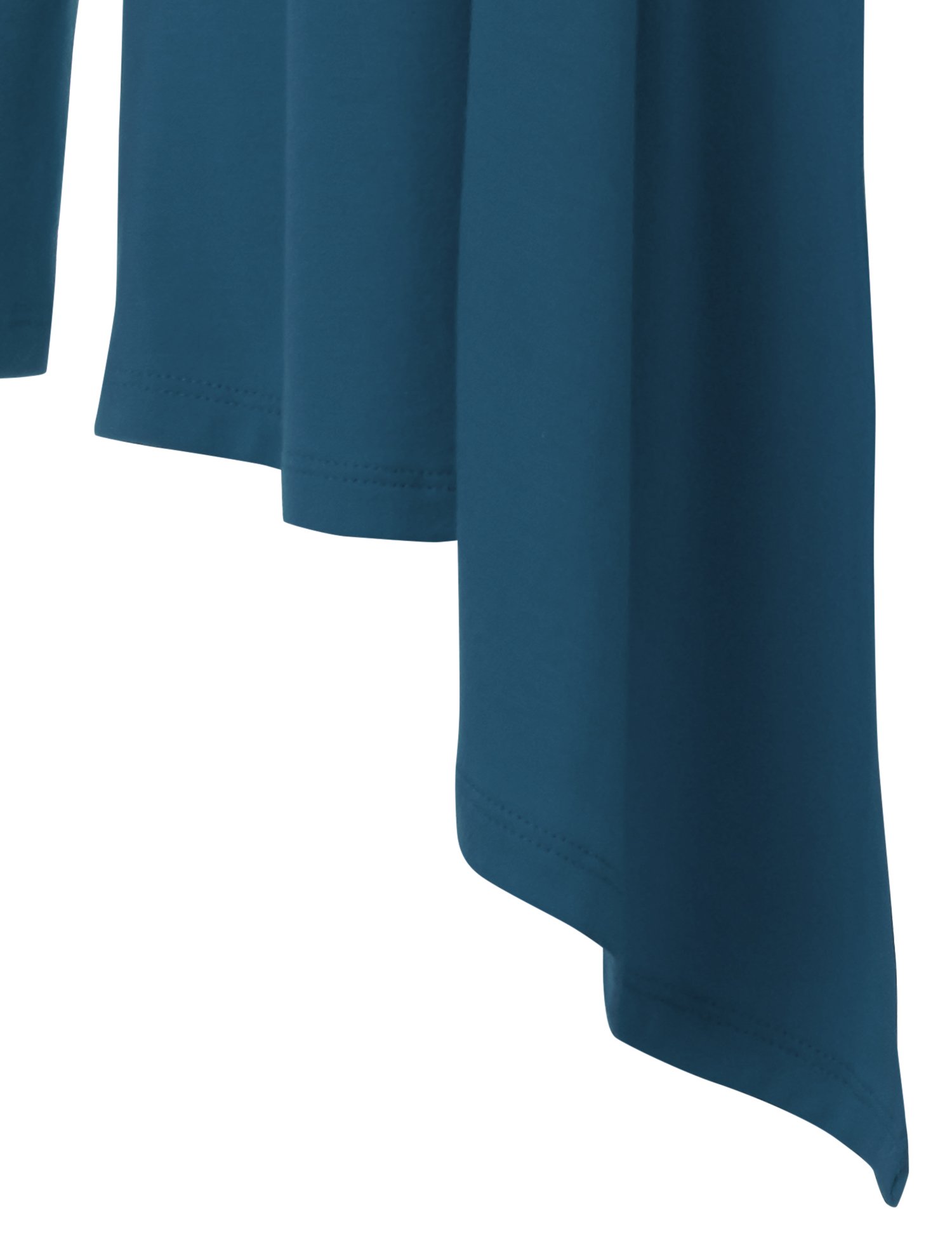 MBJ Women's Draped Open-Front Cardigan Sweater - Soft Long Sleeve Lightweight Knit Wrap for Fall & Winter - Perfect for Office, Date Night and Casual Outfits