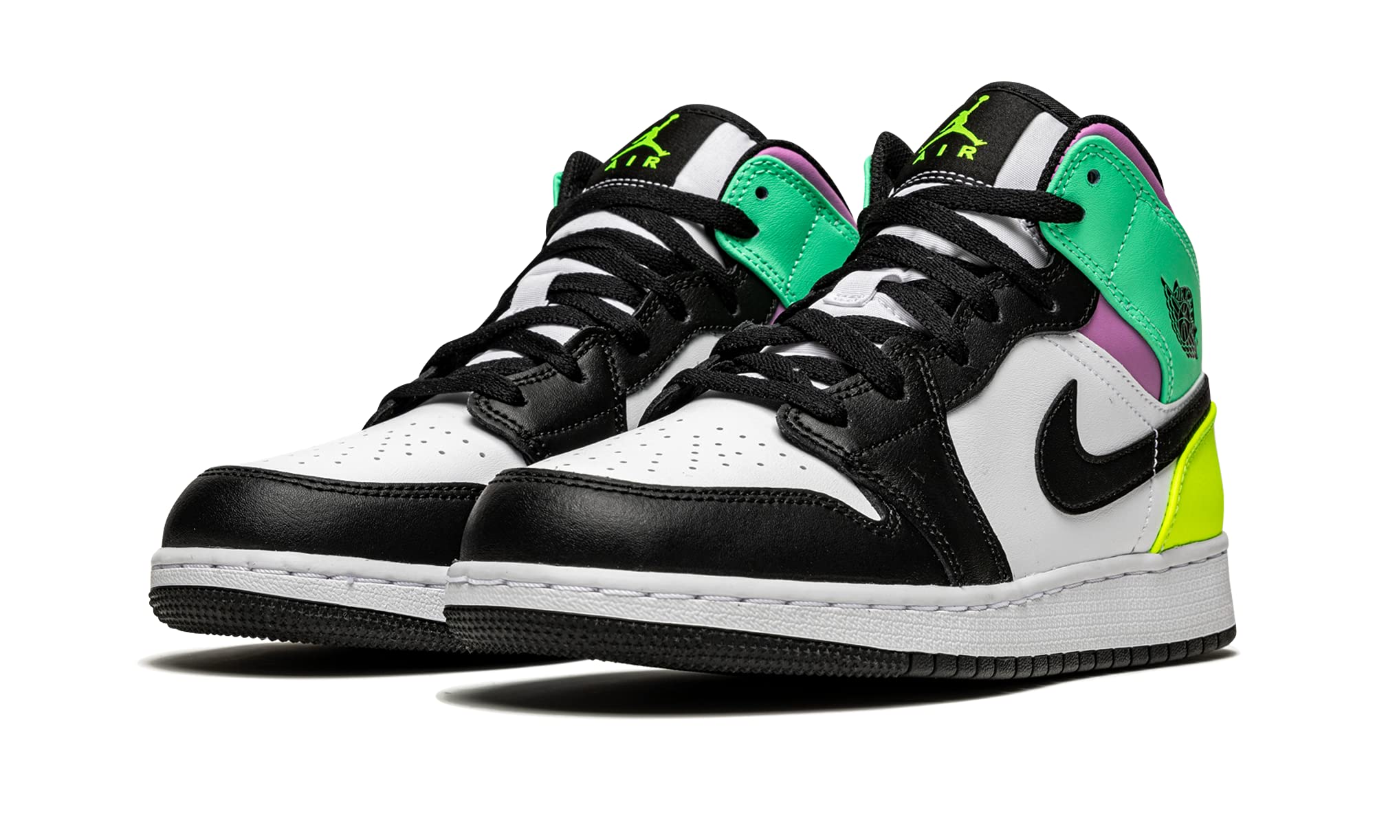 Jordan Air 1 Mid GS School Shoes - Unisex Kids' Basketball Sneakers for School, Sports & Casual Wear