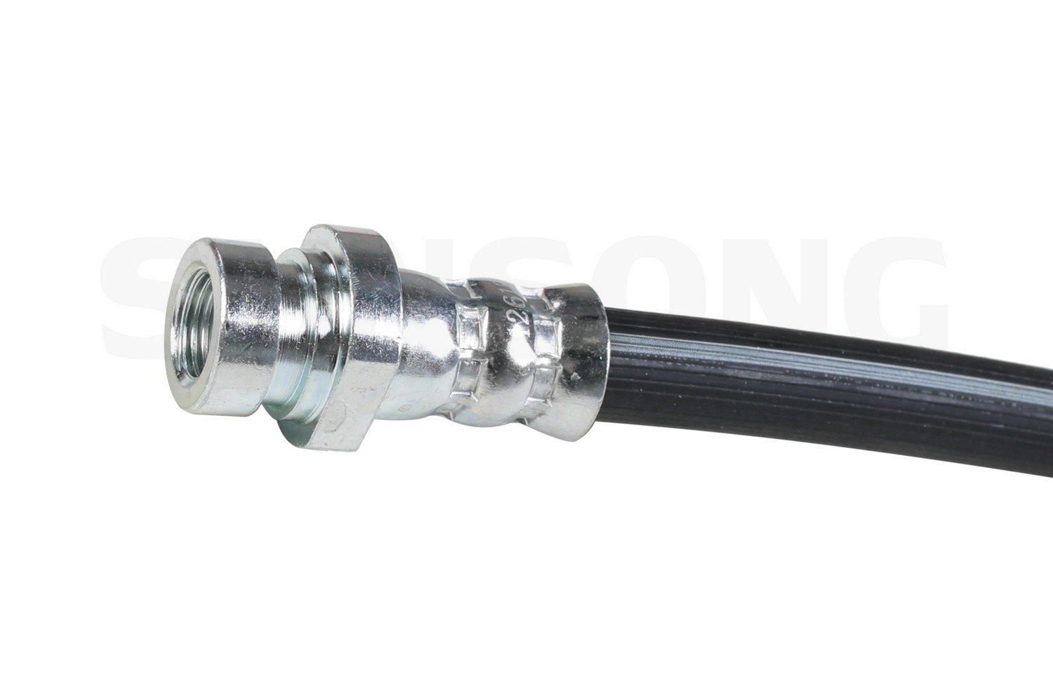 Sunsong 2205522 Brake Hydraulic Hose - High Performance Replacement Hose for Cars, Trucks & SUVs - Durable & Reliable Braking System Component - Perfect for Off-Roading, Towing & Daily Commuting