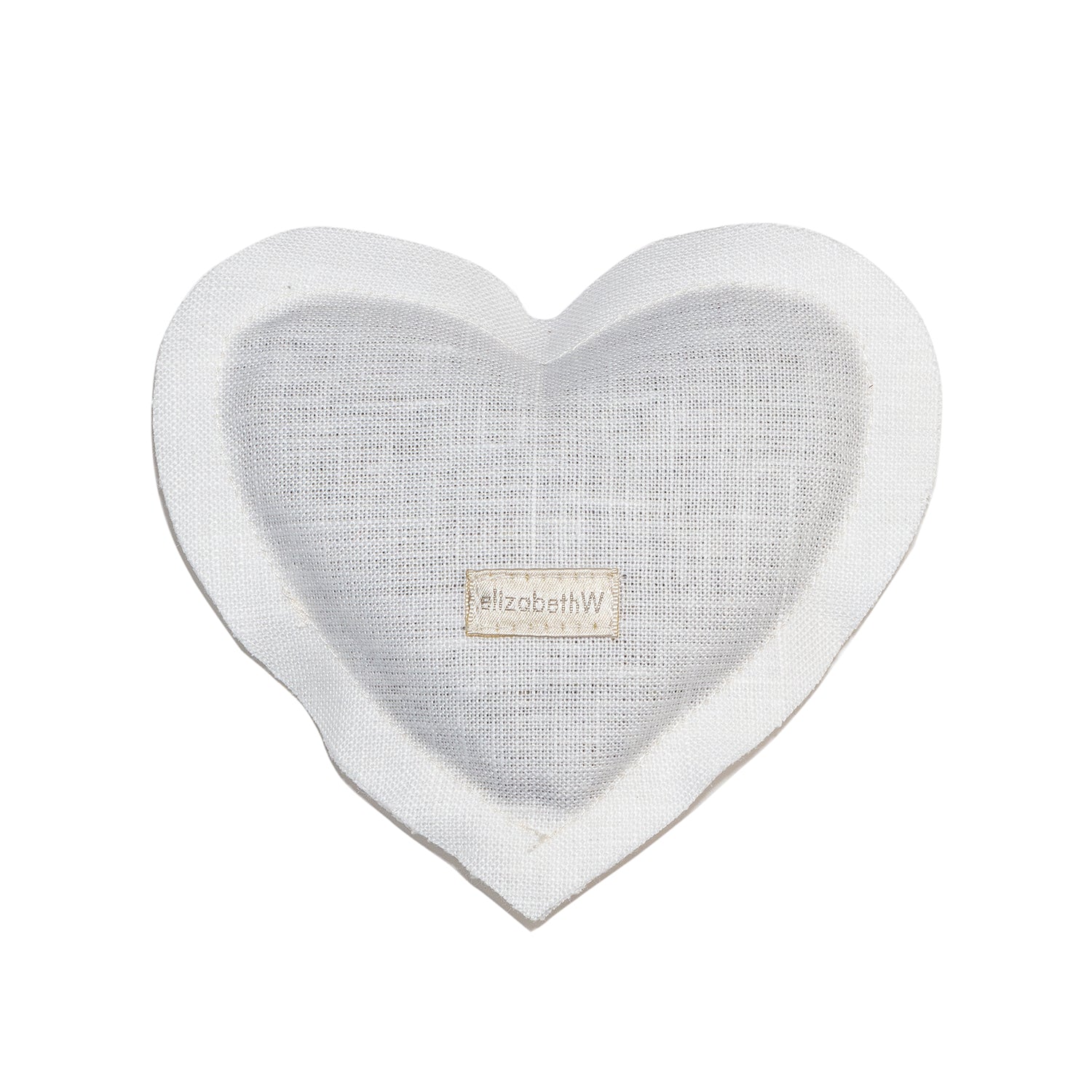 Lavender Linen Heart Sachet - Natural Aromatherapy for Drawers, Closets & Gifts - Relaxing Home Fragrance for Wardrobes, Dressers & Car Interiors