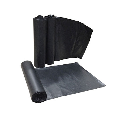 60 Gallon Black Trash Bags - 1.35 Mil Thick Heavy Duty Garbage Liners for Kitchen, Office, and Outdoor Use