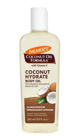 Palmers Coconut Oil Formula Body Oil - 8.5 oz, Hydrating & Nourishing Skin Moisturizer for Dry Skin, Pack of 1 | Perfect for Daily Body Care, Massage & After Shower Hydration