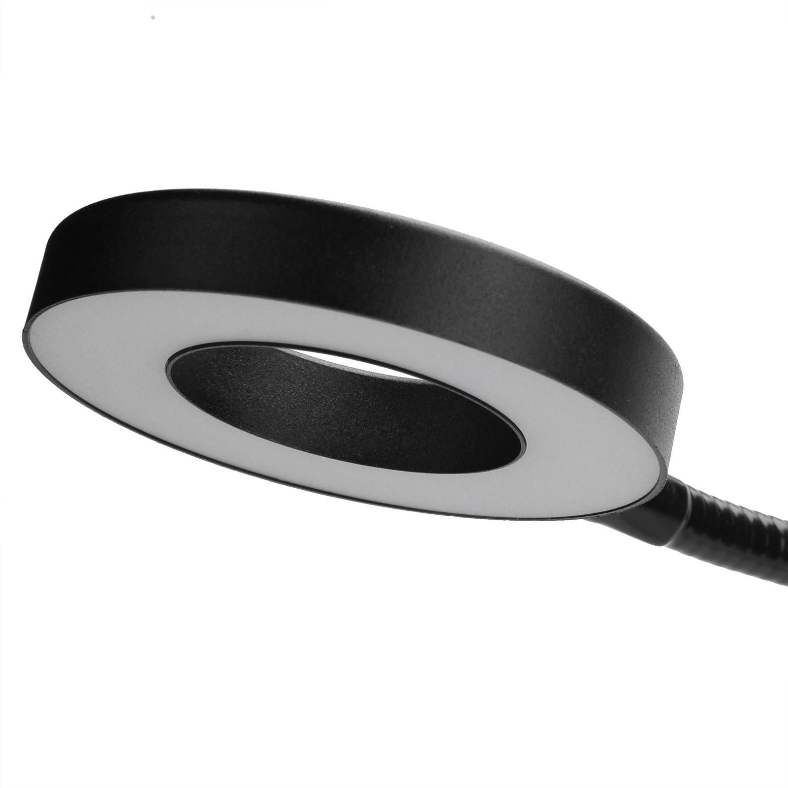 Acouto LED Fill Light with Phone Holder - Adjustable Selfie Ring Light for Live Streaming, YouTube, TikTok & Video Calls - Perfect for Home Office, Gaming & Content Creation
