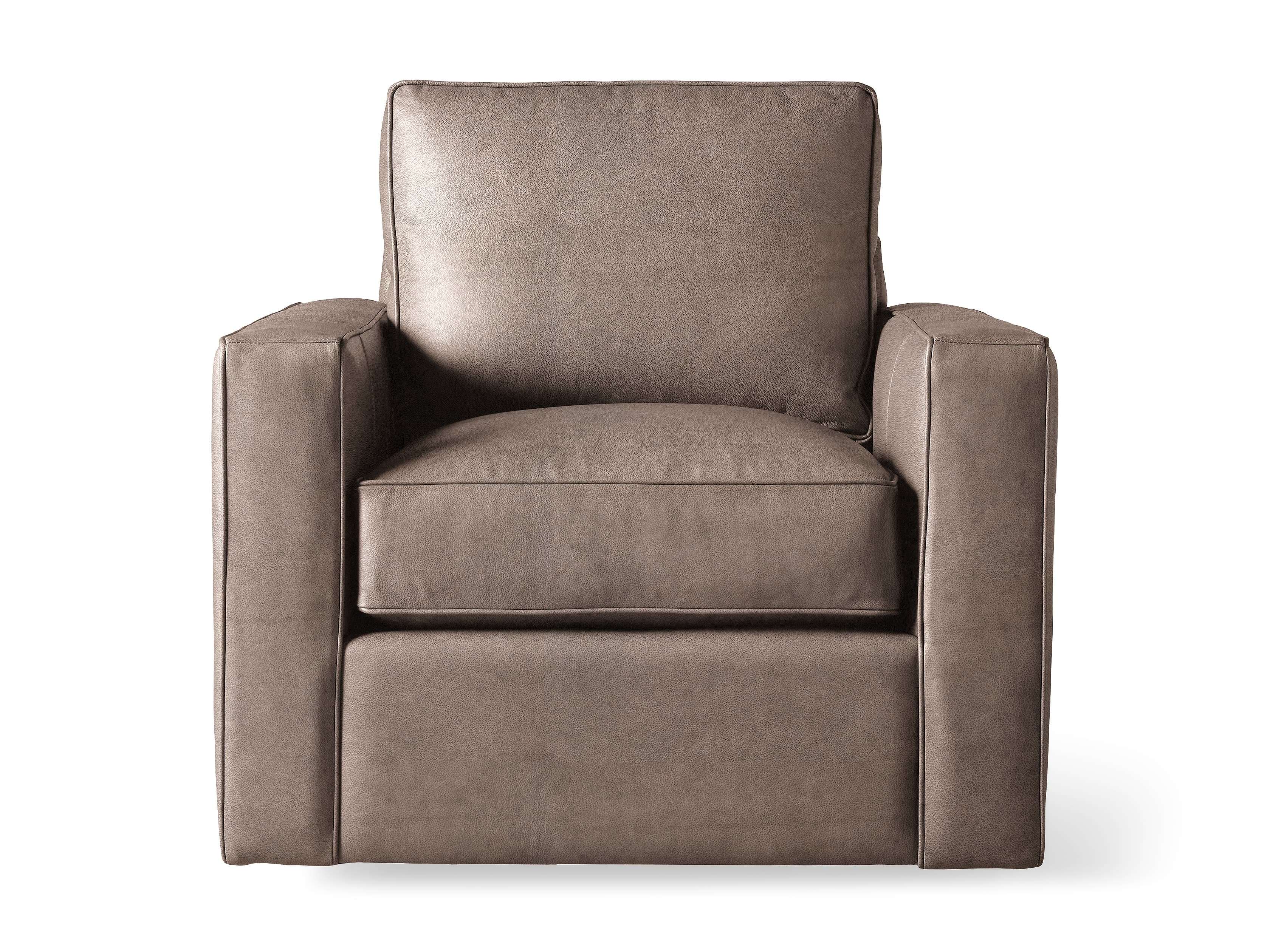 Premium Filmore Leather Swivel Chair - 360° Rotating Office Chair with Padded Seat & Backrest - Perfect for Home Office, Study Room, and Conference Rooms