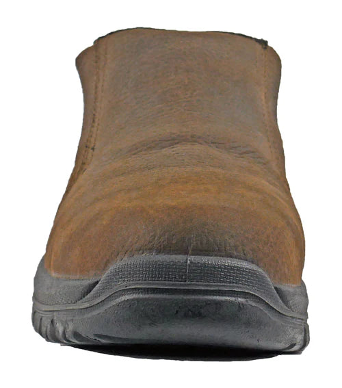 Slip On Work Shoes for Men & Women - Non-Slip Safety Work Boots with Comfortable Cushioning | Ideal for Construction, Warehouse & Outdoor Jobs