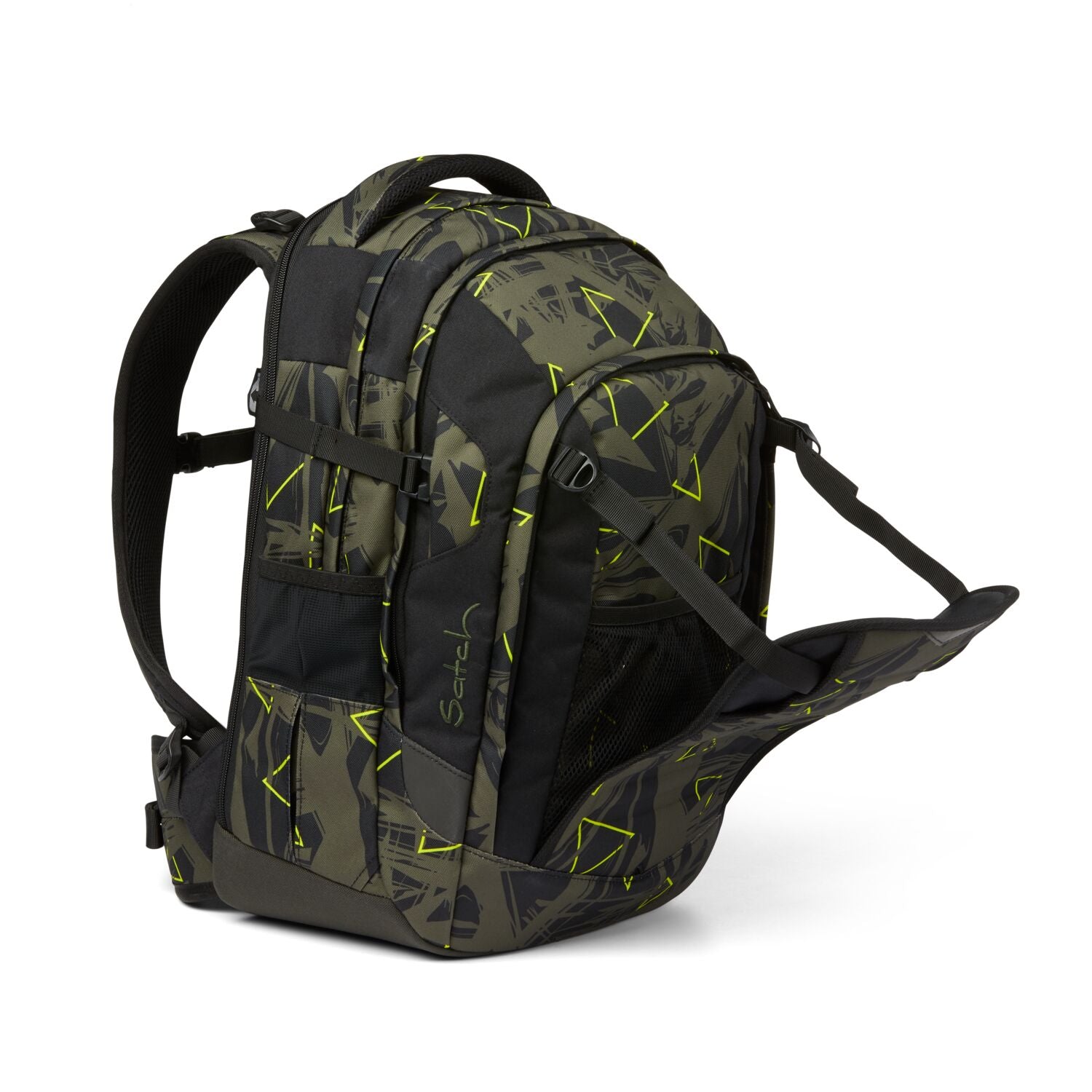 Satch Match Geo Storm - Waterproof Hiking Backpack for Outdoor Adventures, Camping & Travel | Lightweight & Durable Daypack for Men & Women