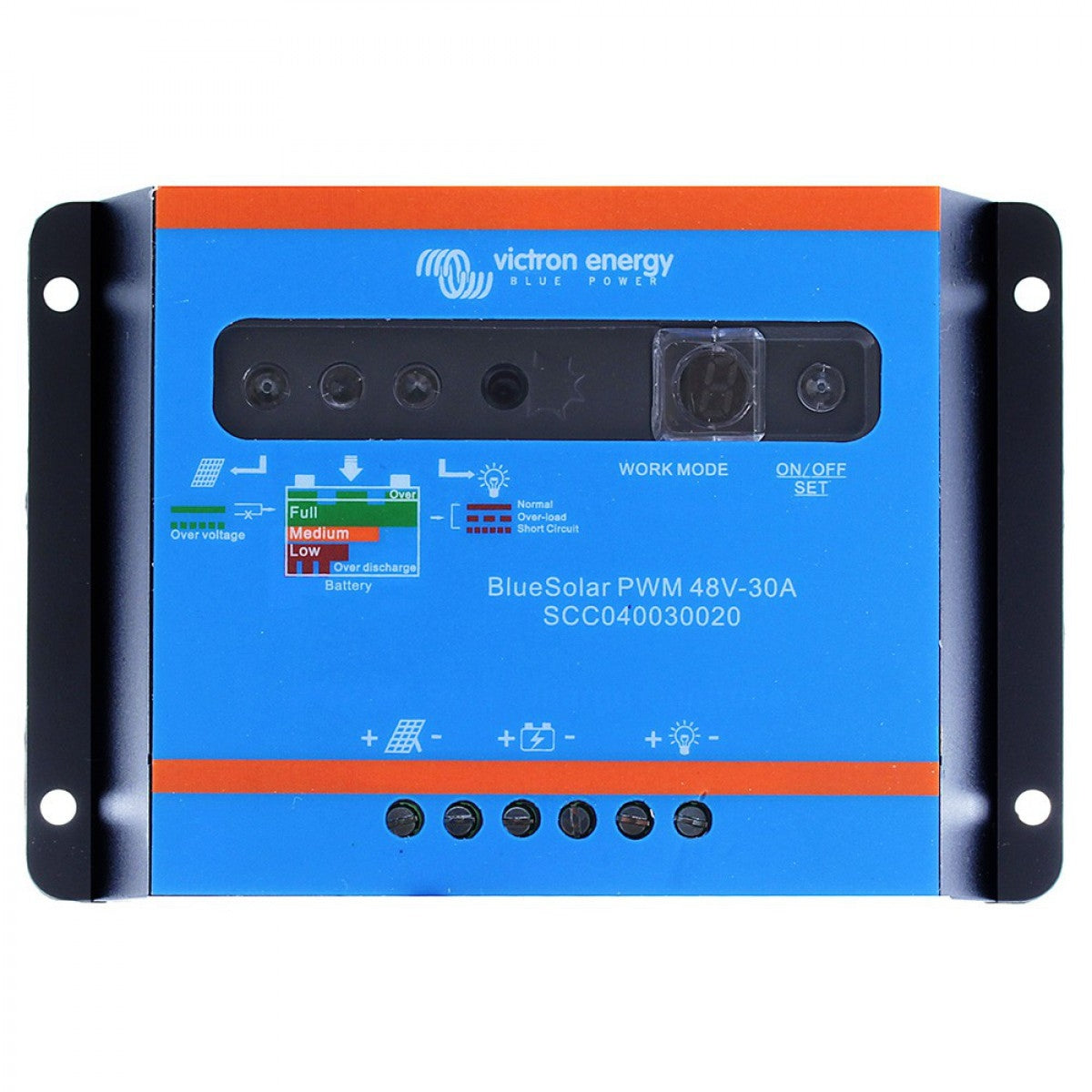 Victron Energy BlueSolar PWM Solar Charge Controller 48V 30A - Perfect for Off-Grid Solar Systems, RVs, Boats & Home Backup Power