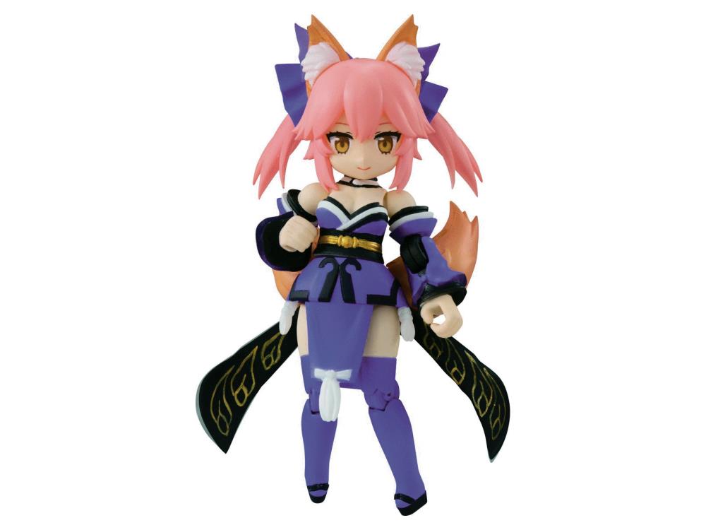 Desktop Army Fate/Grand Order No.3 Tamamo Musashi Okita Action Figure Set - 3-Piece Collectible Anime Trading Figures for Display & Gaming Scenes