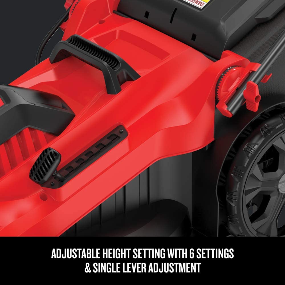 CRAFTSMAN 20-Inch 13Amp Electric Lawn Mower - Refurbished with Full Warranty (CMEMW213) | Perfect for Small to Medium Yards & Eco-Friendly Lawn Care