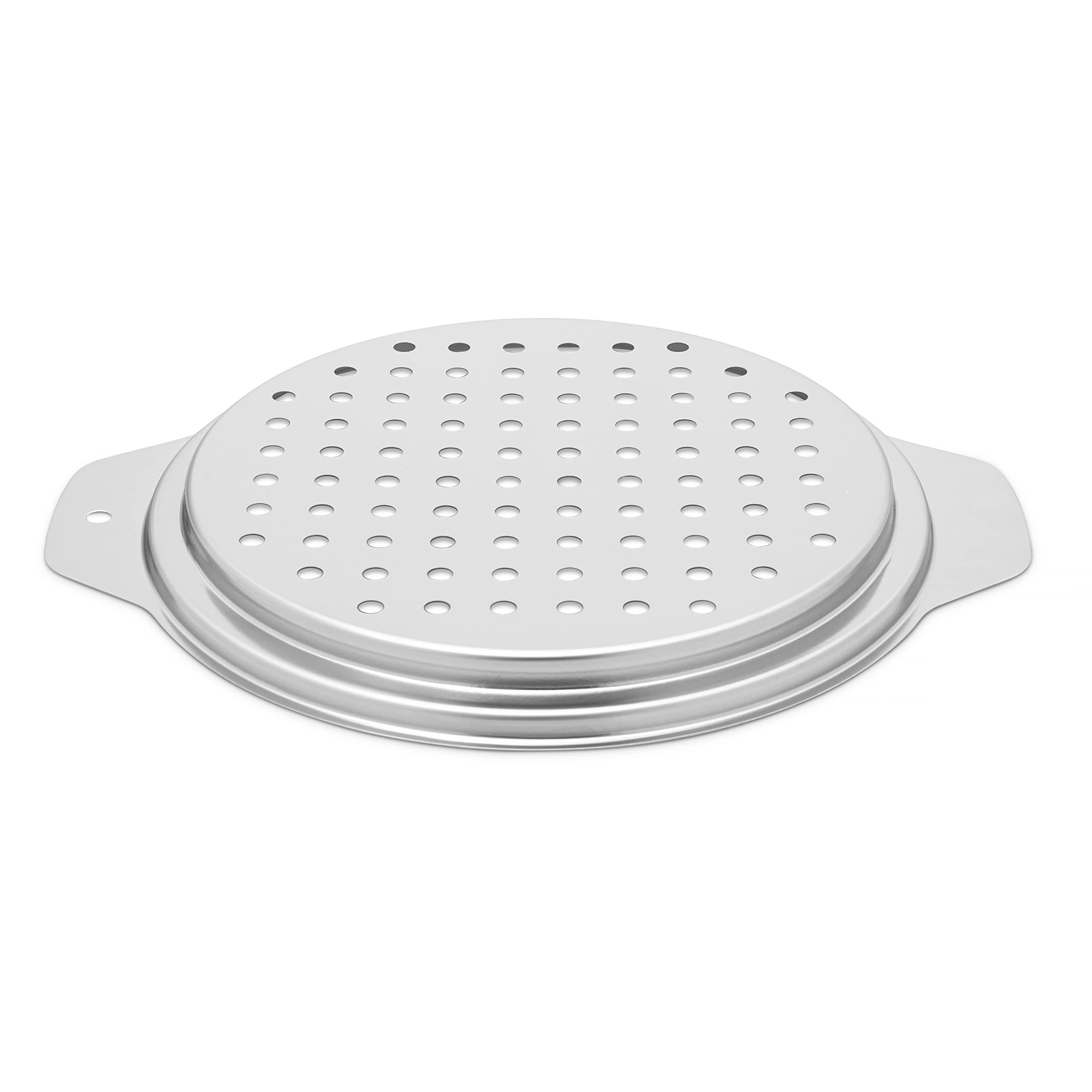 Premium Stainless Steel Spaetzle Maker with Lid & Scraper - 12.8