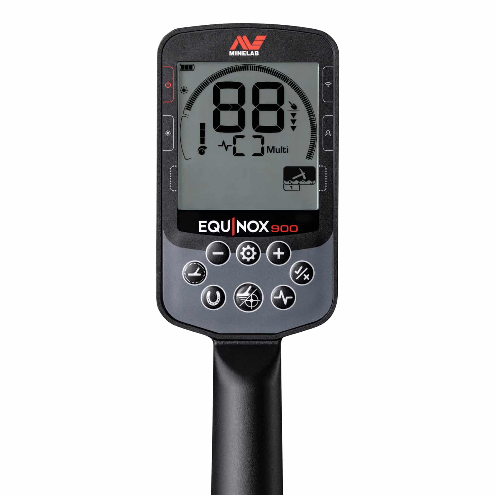 Minelab EQUINOX 900 Multi-IQ Waterproof Metal Detector with 11