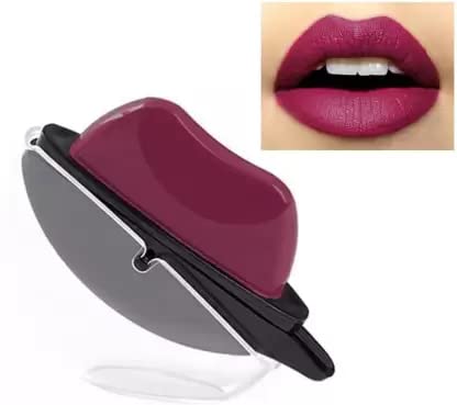 WIFFY Non-Sticky Lip Shape Waterproof Lipstick - Long Lasting Matte Finish for All-Day Wear, Perfect for Parties, Dates & Everyday Use