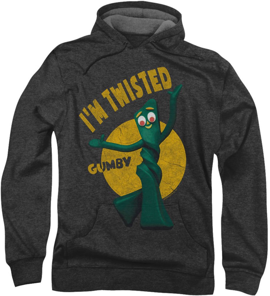 Gumby Men's Twisted Hoodie - Stylish & Comfortable Pullover for Casual Wear, Street Fashion & Outdoor Activities