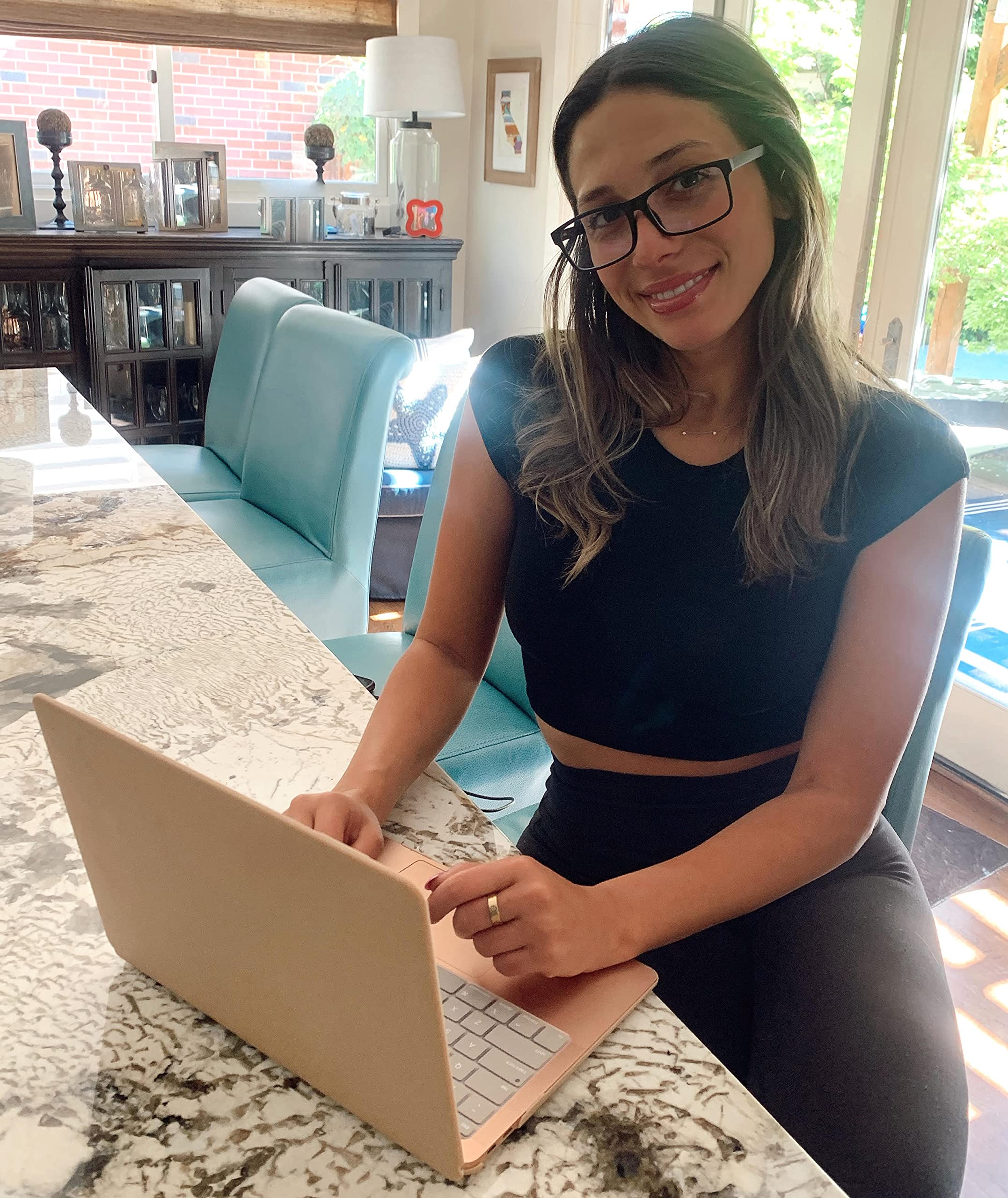 2 Pack Blue Light Blocking Glasses for Computer & Gaming - Anti-Fatigue, Anti-Headache Glasses with UV Protection | Perfect for Office Work, Online Classes & Late Night Gaming Sessions