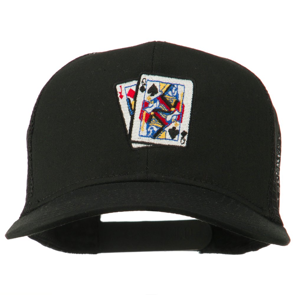 e4Hats.com Gaming Pinochle Embroidered Mesh Cap - Stylish Breathable Hat for Card Games, Outdoor Activities & Casual Wear