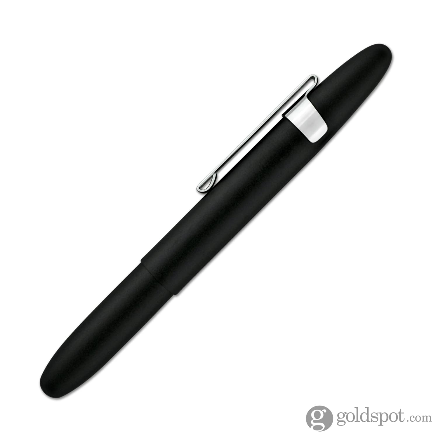 Fisher Space Pen Bullet Ballpoint Pen - Chrome & Matte Black - Compact, Refillable, Pressurized Ink for Writing in Any Condition - Perfect for Outdoor, Travel, and Everyday Carry (EDC)