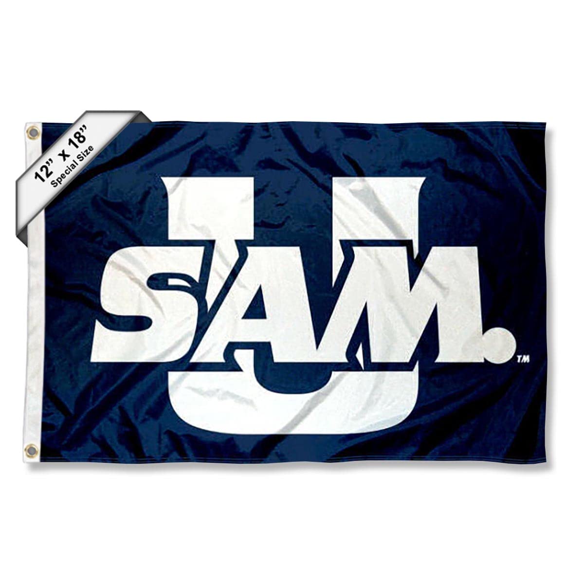 Samford Bulldogs Boat Flag - Durable Nautical College Flags & Banners for Boats, Tailgating & Game Day Decor