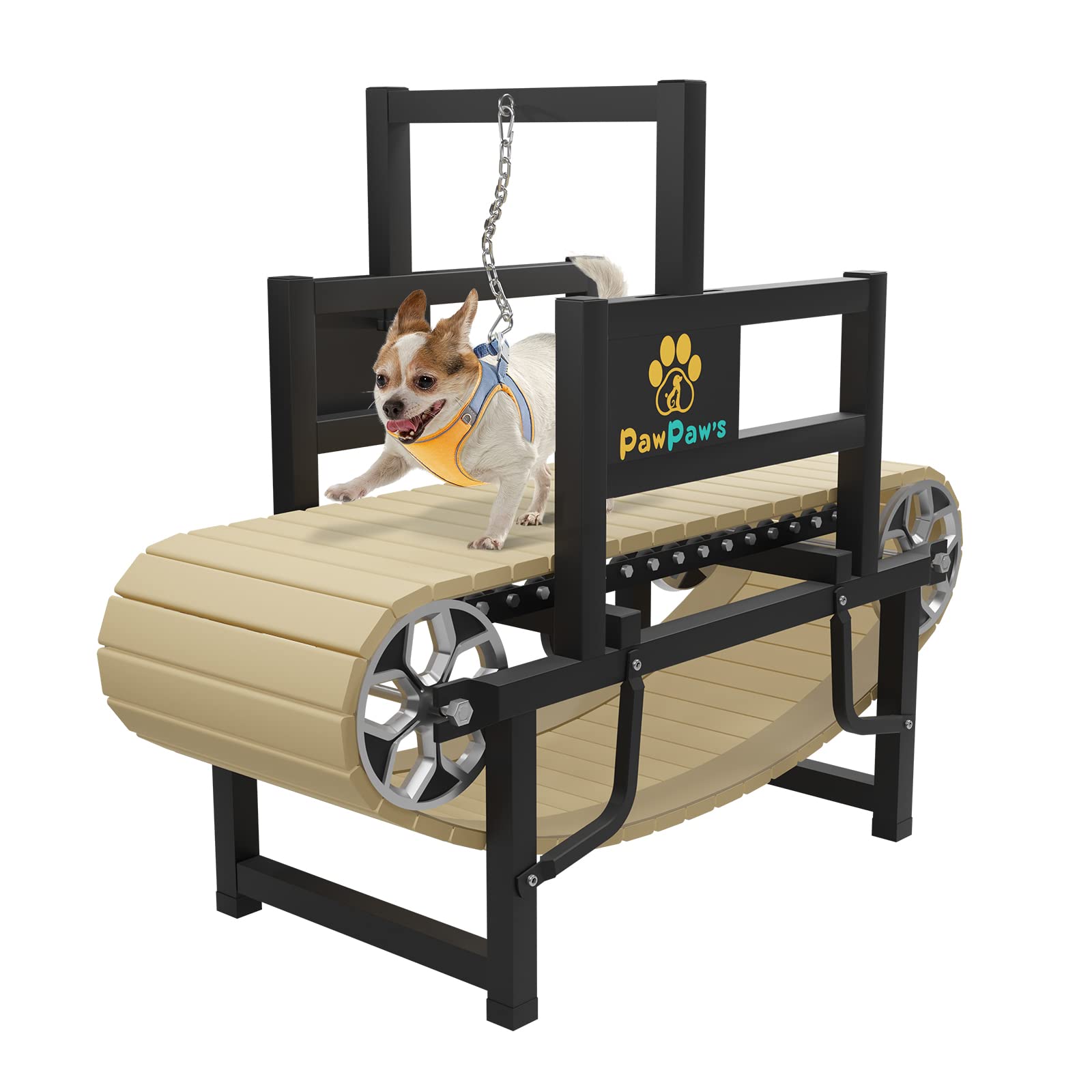 **Premium Mini & Small Dog Treadmill – Indoor/Outdoor Pet Exercise Slatmill for Healthy & Active Lifestyle – Perfect for Home, Gym & Outdoor Training (Black)**