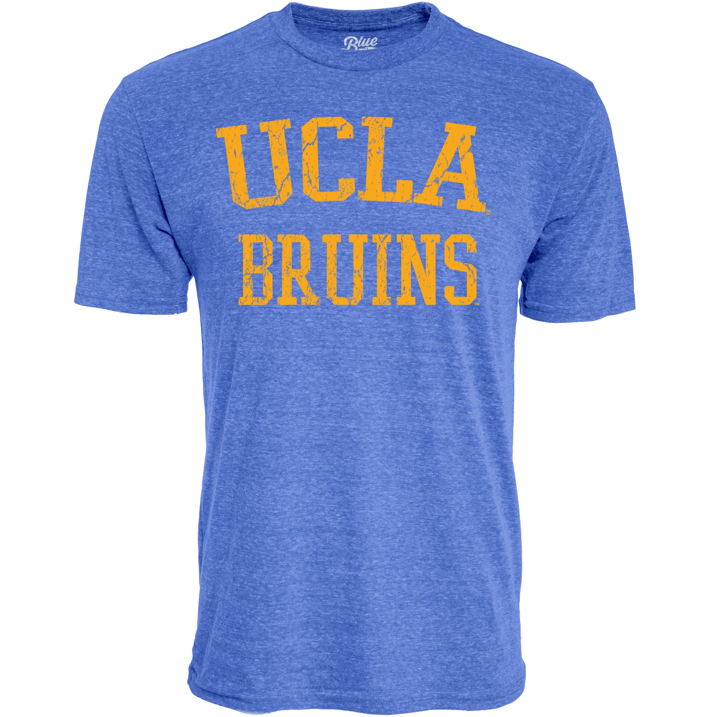 Blue 84 Men's Tri-Blend T-Shirt | Soft Team Color Crewneck Tee for Casual Wear, Sports & Everyday Outfits