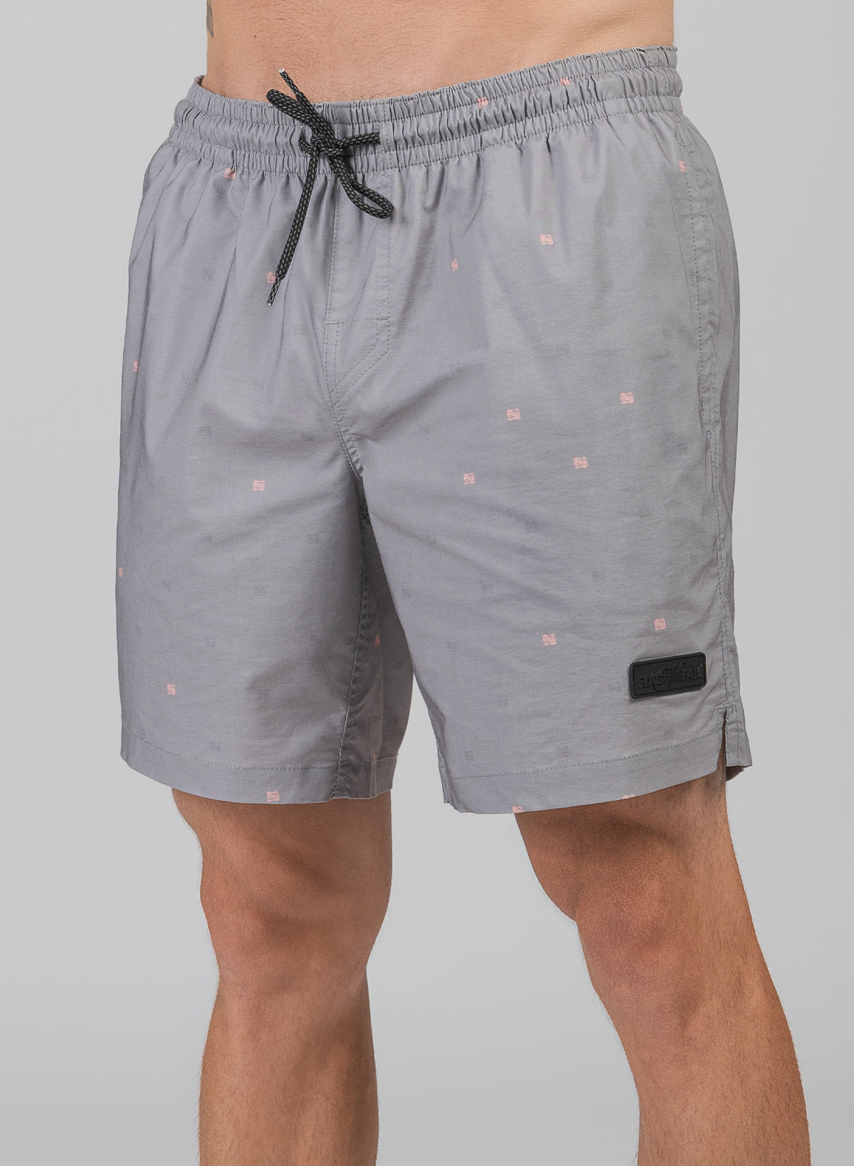 Men's Quick-Dry Swim Trunks - Lightweight & Comfortable Grey Swim Shorts for Beach, Pool & Vacation