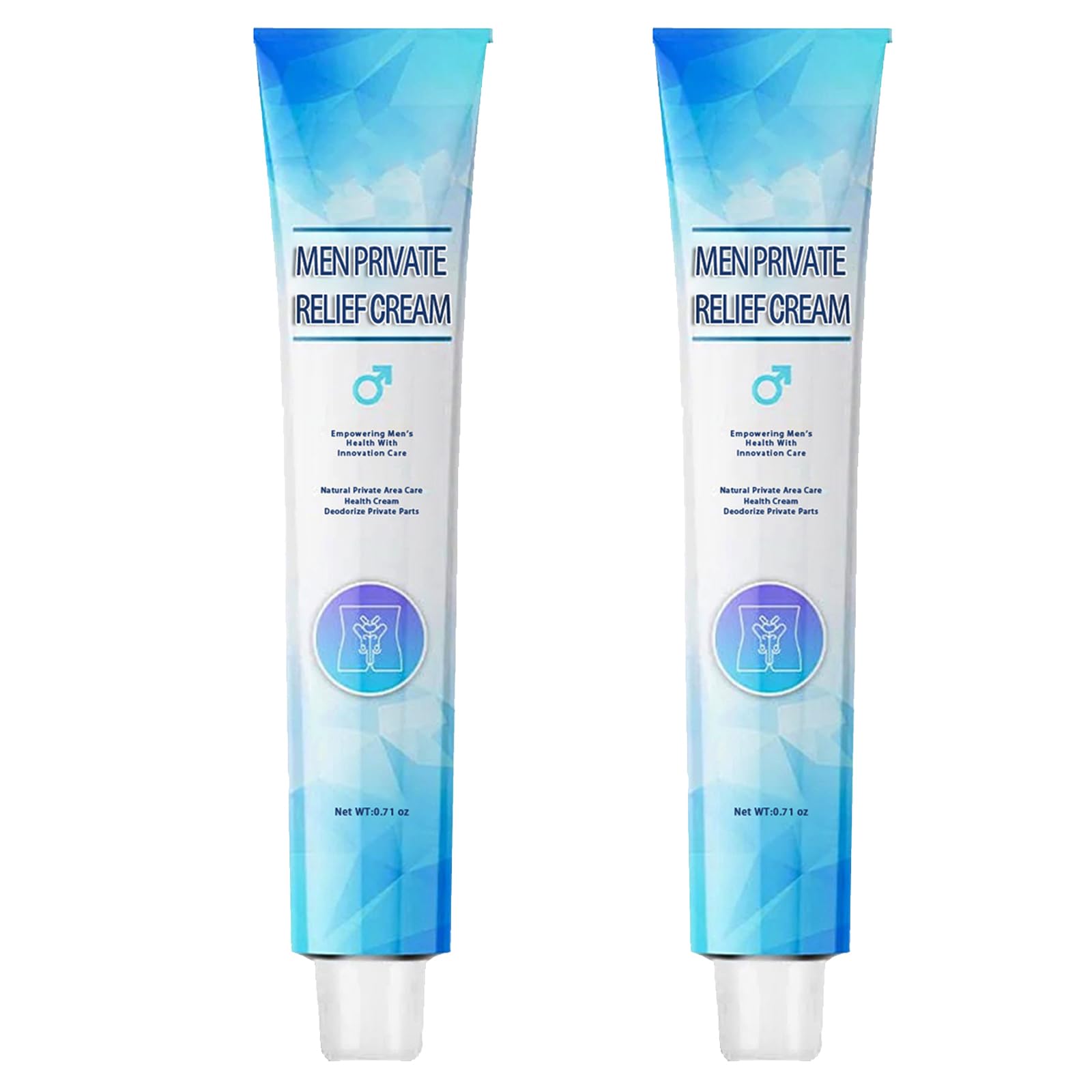 Anti-Itch Cream for Men - Fast Relief Itching Treatment with Antifungal & Antibacterial Formula - Private Area Care - Perfect for Jock Itch, Rash & Irritation Relief