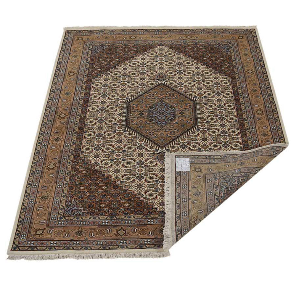 Blossom Hand Knotted Rug - Premium Handmade Bohemian Area Rug for Living Room, Bedroom & Dining Room - Soft & Durable Home Decor