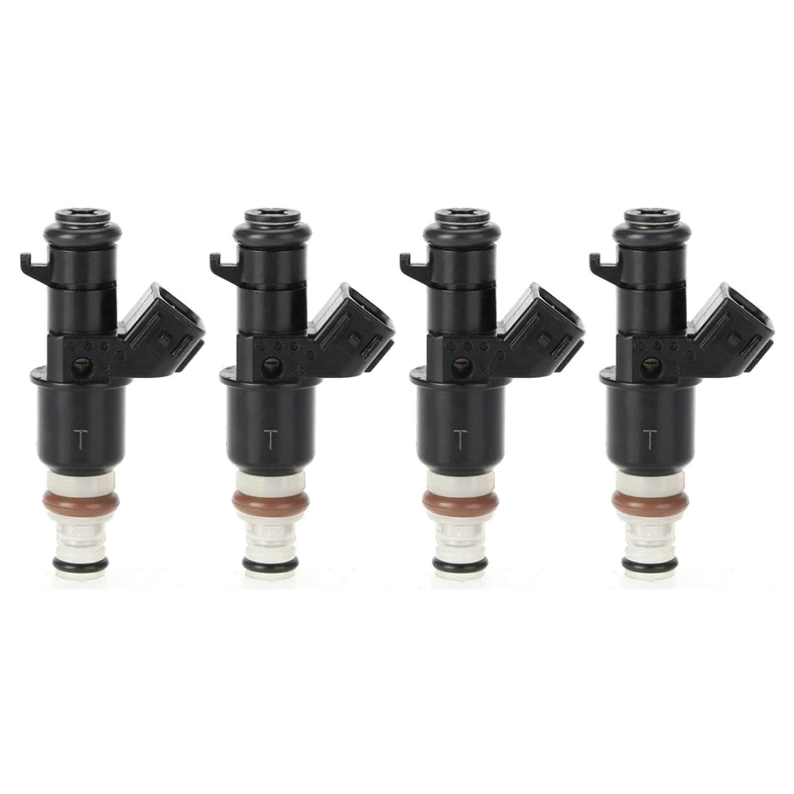 ZOOKISS 4-Pack Fuel Injector Replacement for Honda Accord CR-V Element 2005-2011 - Compatible with 16450-RAA-A01 - High Performance Fuel Injection Nozzle for Better Engine Performance - Perfect for DIY Car Maintenance & Engine Tuning