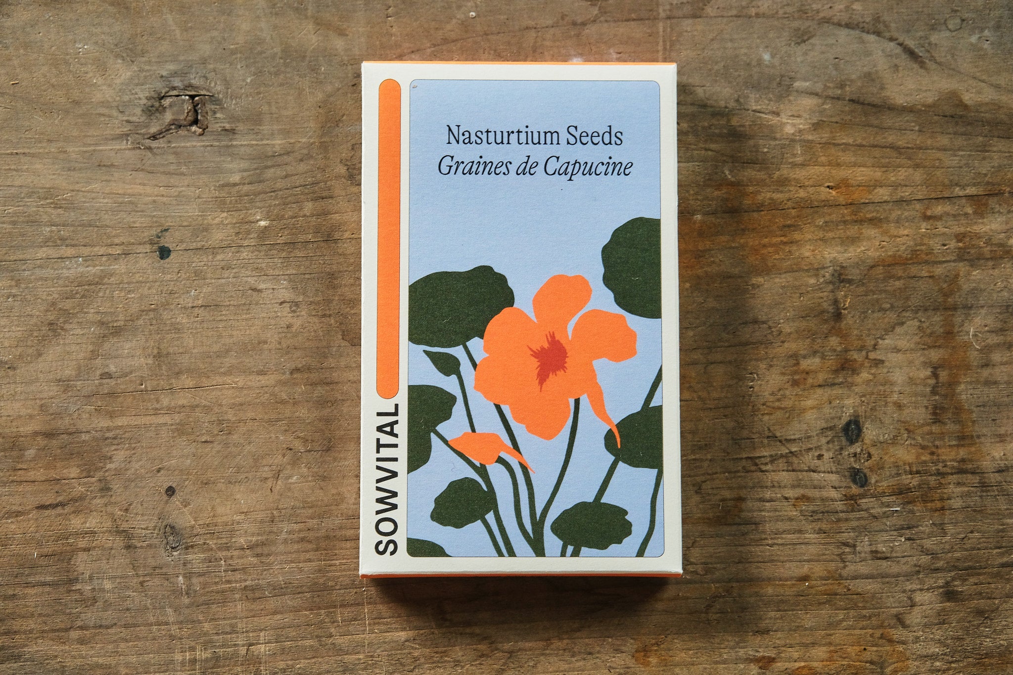 Nasturtium Seeds for Planting - Organic, Non-GMO Flower & Edible Garden Seeds - Perfect for Home Gardens, Containers & Landscaping