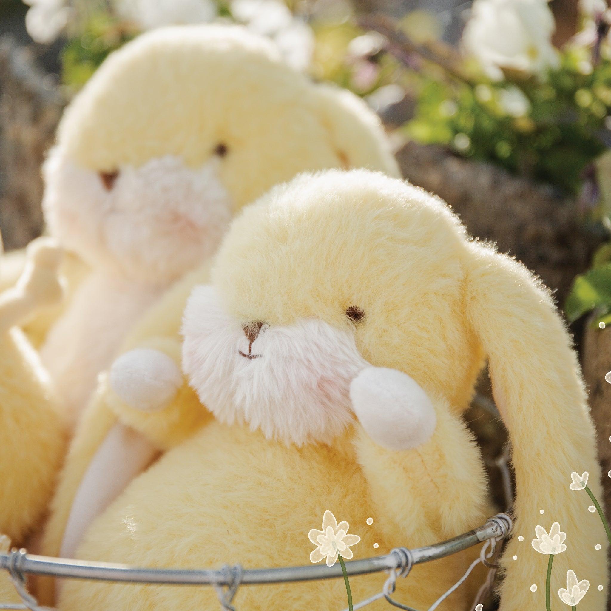 Tiny 8 Nibble Bunny Lemongrass Scented Plush Toy - Perfect for Stress Relief, Kids' Gifts & Home Decor