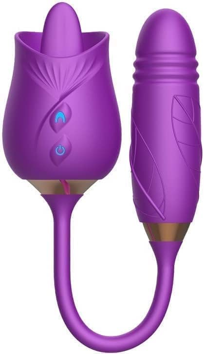 2023 New Rose Sex Stimulator for Women - 10-Speed Quiet Waterproof Automatic Electric Adult Toy, Pleasure Gift for Couples (US Stock) - Perfect for Solo Play, Couples Intimacy & Romantic Nights