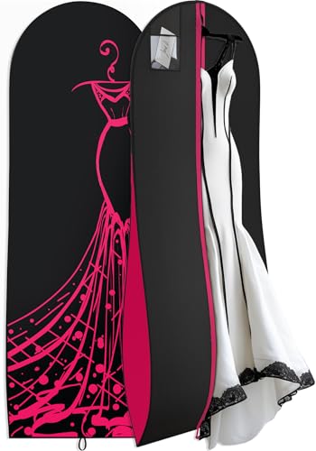 Pink & Black Dress Print
