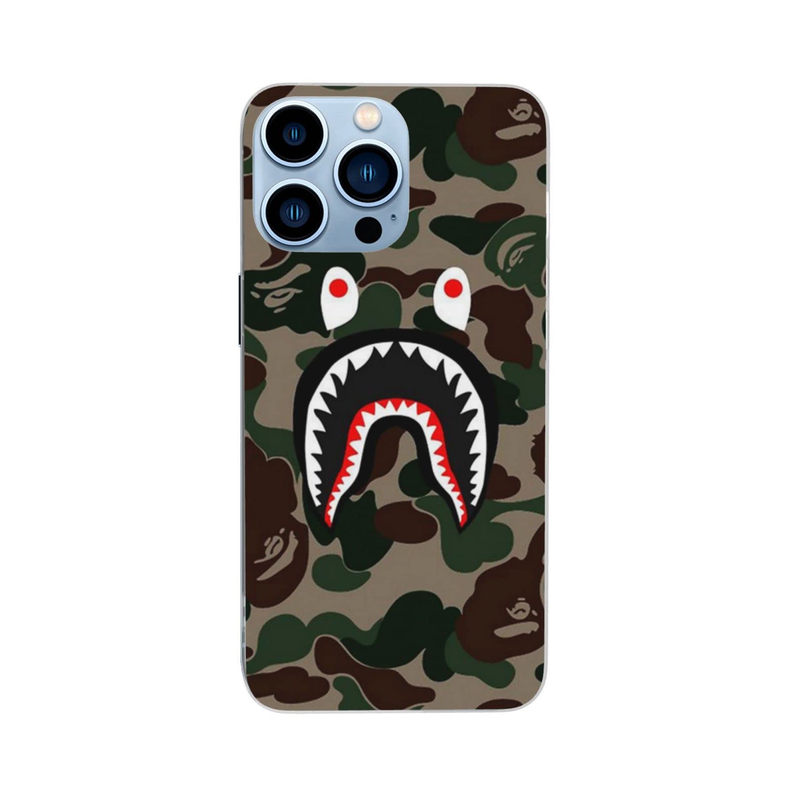 Shark Face Phone Case for Samsung Galaxy S20 Ultra - Durable Protective Cover with Anti-Slip Grip | Perfect for Outdoor Activities, Sports & Daily Use
