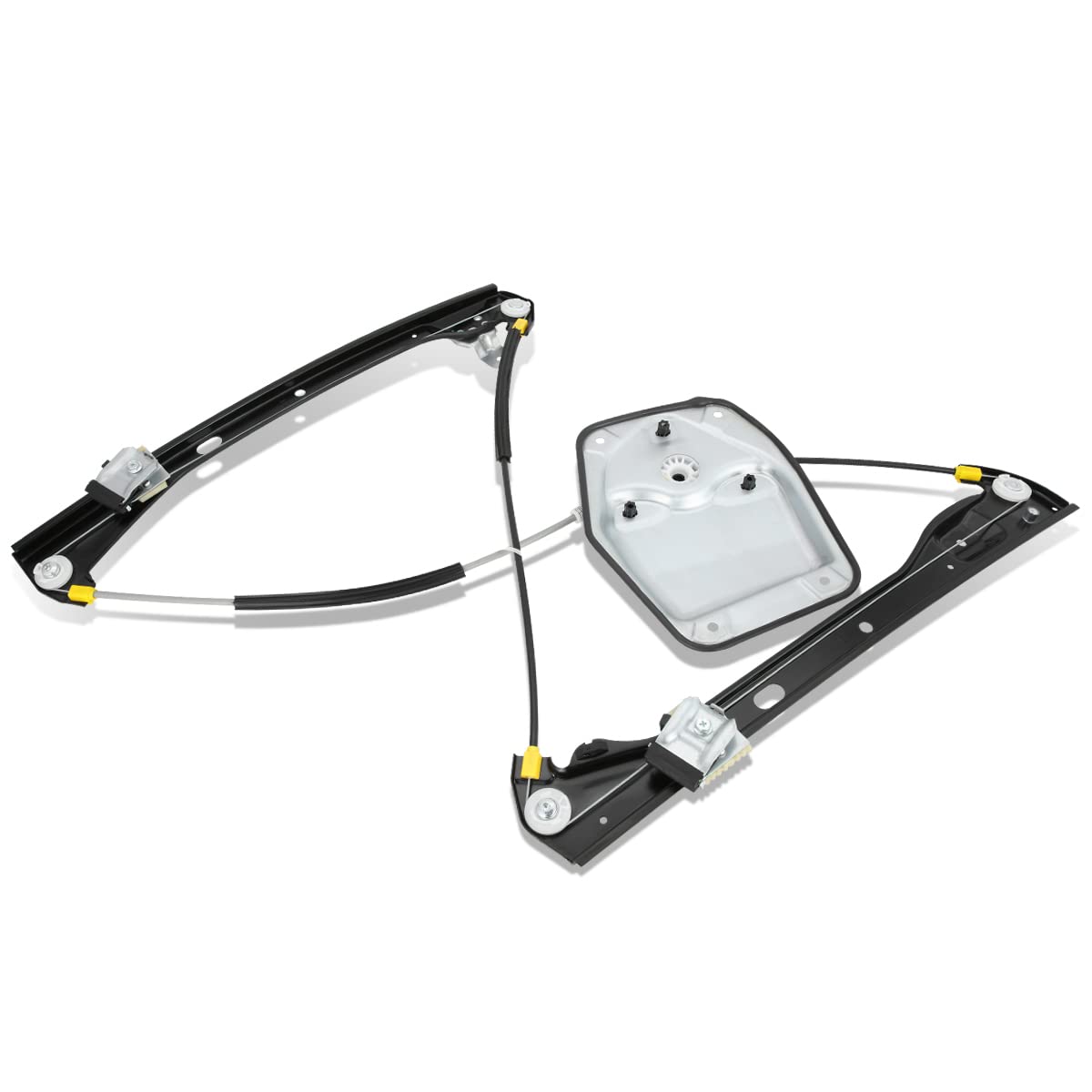 VW Bora GTI Jetta Sedan Wagon 05-14 Driver Side Front Power Window Regulator & Door Panel (Left Side, No Motor) - OEM Style Replacement for Smooth Window Operation & Door Repair