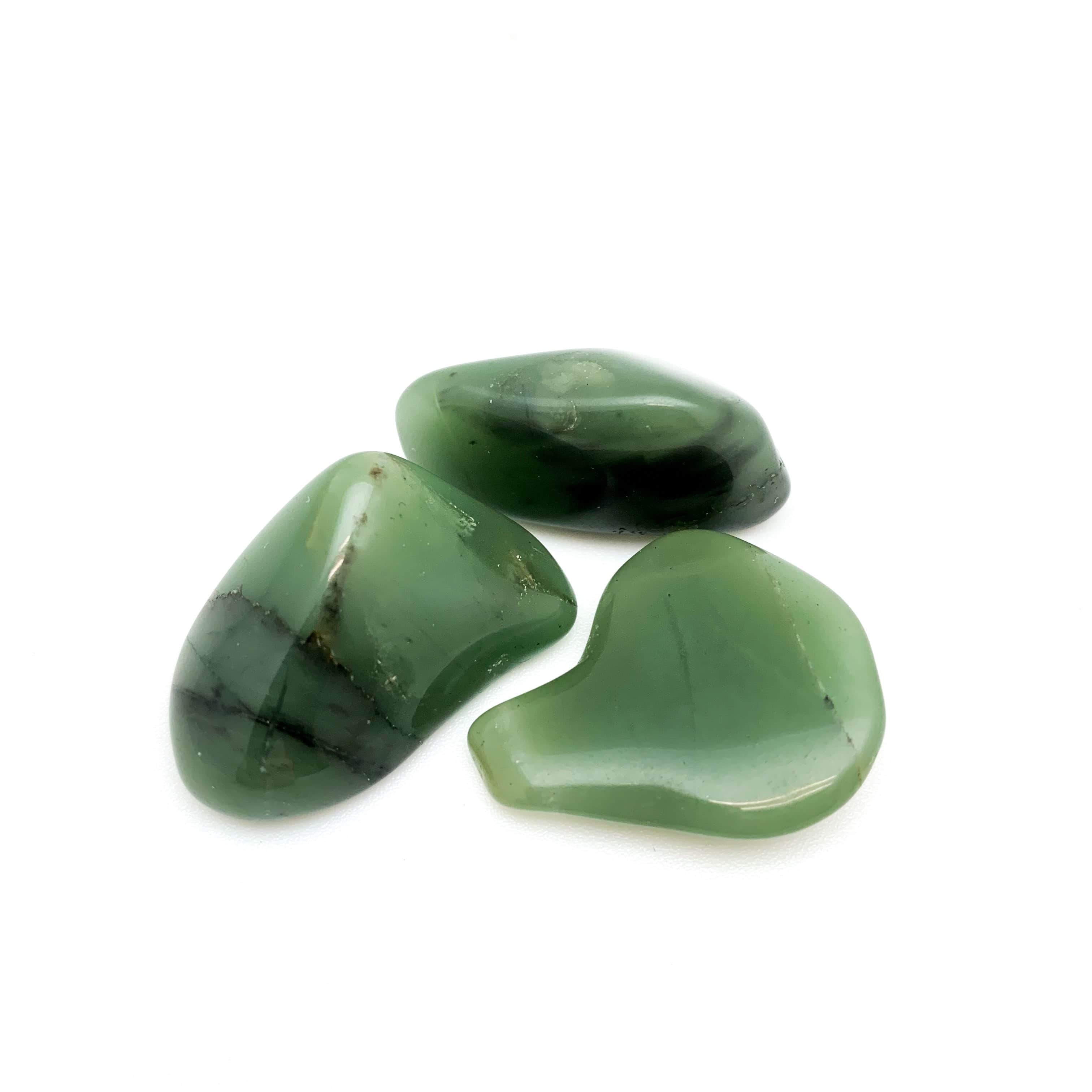 Chert Green Tumbled Pocket Stone - Natural Healing Crystal for Stress Relief, Meditation & Energy Balancing | Perfect for Home Decor, Office Desk & Gift Giving