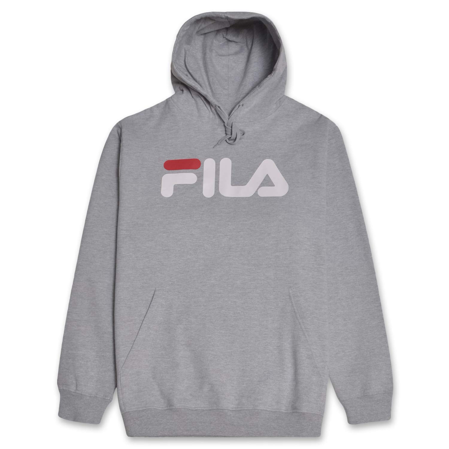 Fila Big and Tall Men's Fleece Hoodie - Warm Winter Pullover Sweatshirt for Casual Wear, Gym & Outdoor Activities