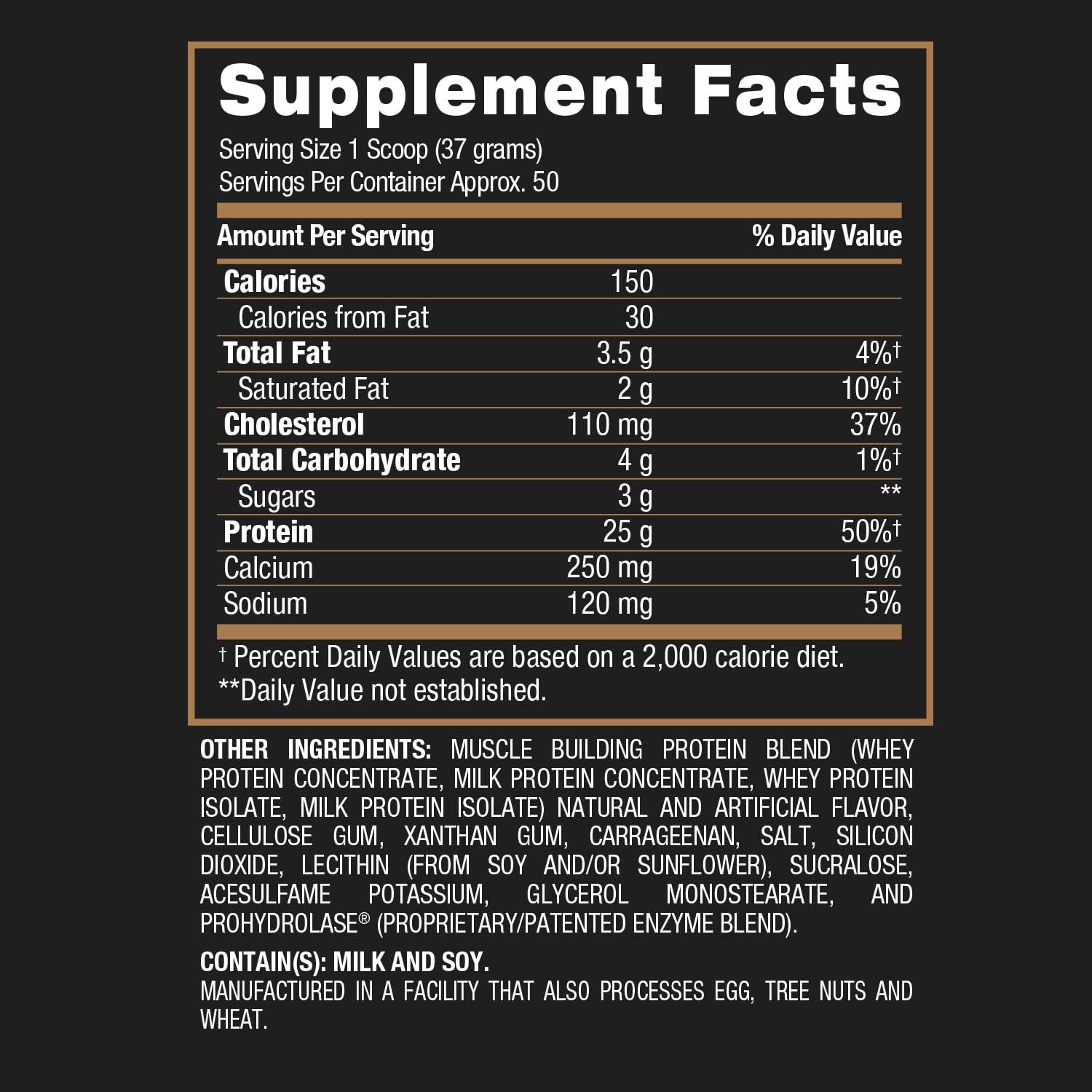 BPI Sports Whey HD Ultra Premium Protein Powder - Vanilla Caramel Flavor, 4.1 lbs (1.86 kg) for Muscle Recovery & Post-Workout Nutrition | Gym, Fitness & Bodybuilding Supplement