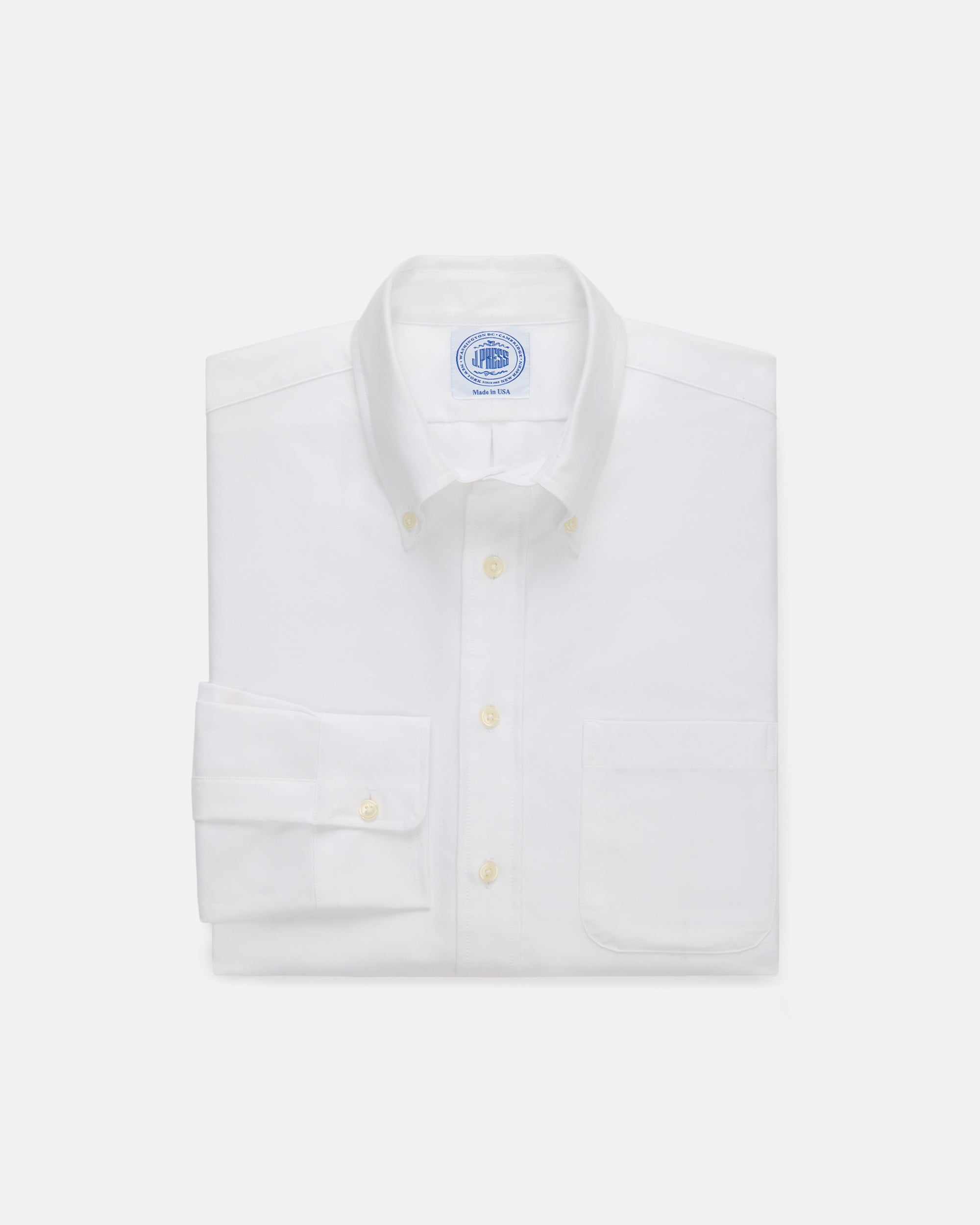 TRIM FIT OXFORD CLOTH BUTTON DOWN DRESS SHIRT for Men - Classic Business Casual Shirt with Comfortable Fabric - Perfect for Office, Meetings and Formal Events